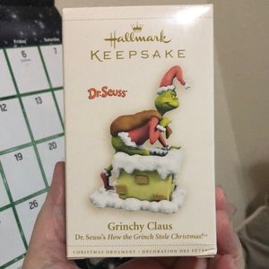 2006 Hallmark Grinchy Claus Ornament